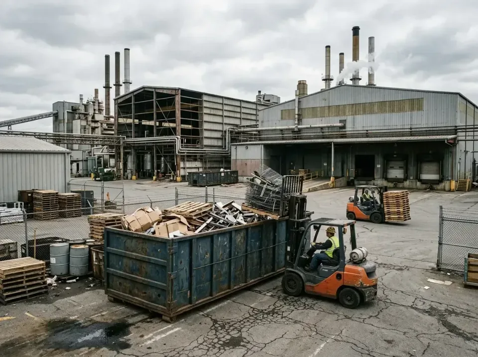 industrial-factory-scrap-conta-003 — frequently asked questions, Cheap Roll-off Dumpster Rentals in Oakwood, OH